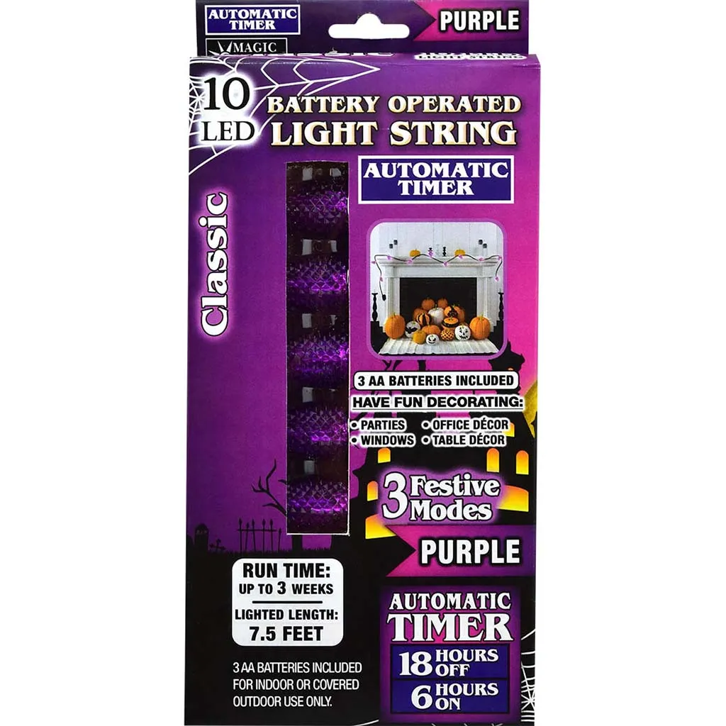 10 Bulb Light String