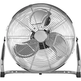 16'' Chrome Floor Fan