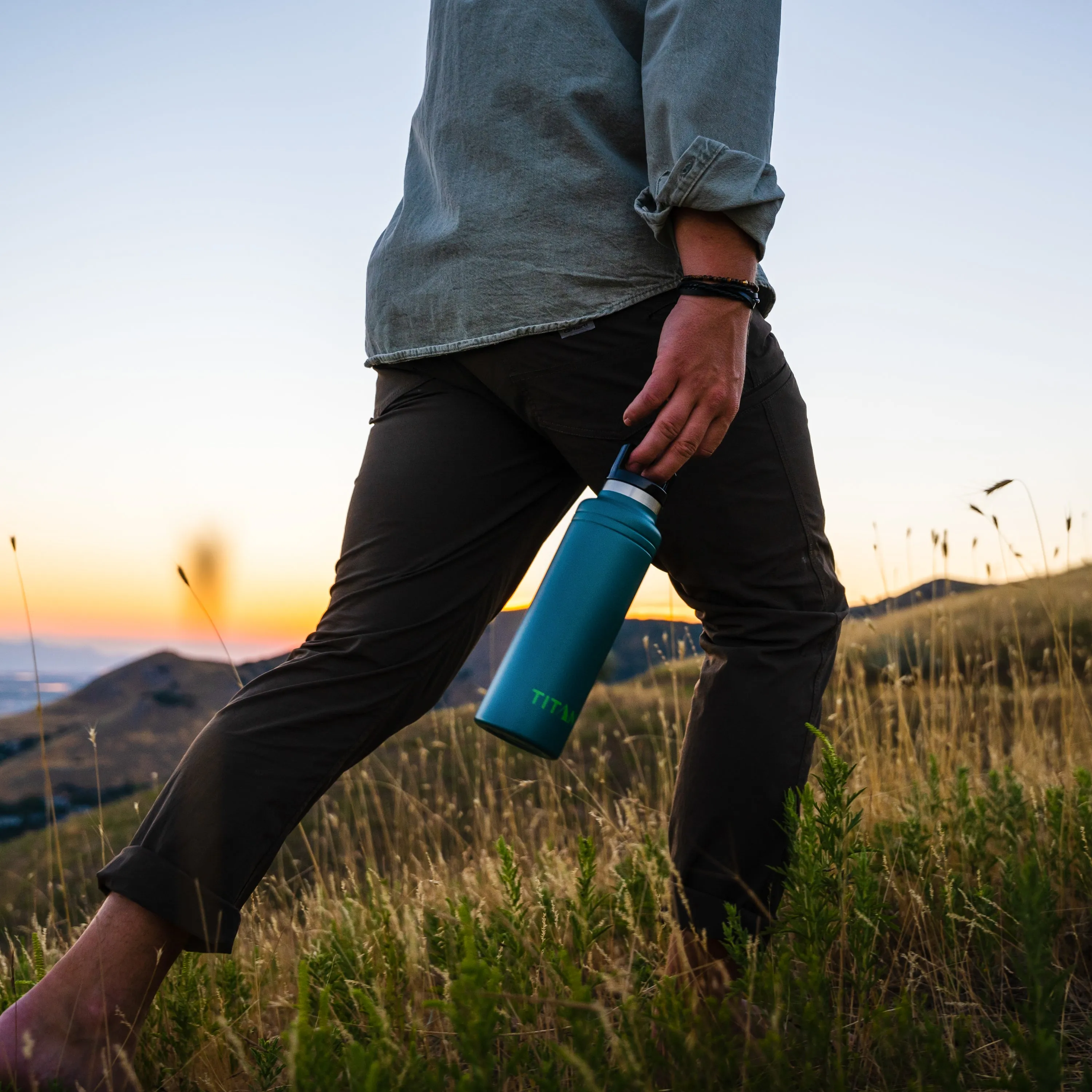 20 Oz. Stainless Steel Bottle With Microban® Infused Lid*