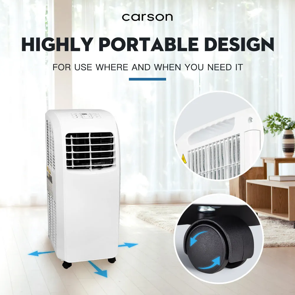 3-in-1 Portable Air Conditioner, Dehumidifier & Fan, 7000 BTU - Carson