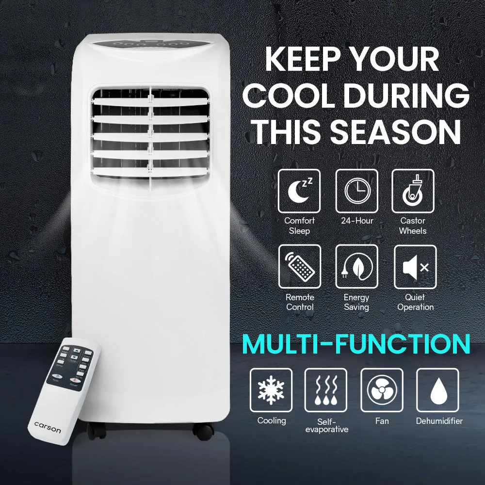 3-in-1 Portable Air Conditioner, Dehumidifier & Fan, 7000 BTU - Carson