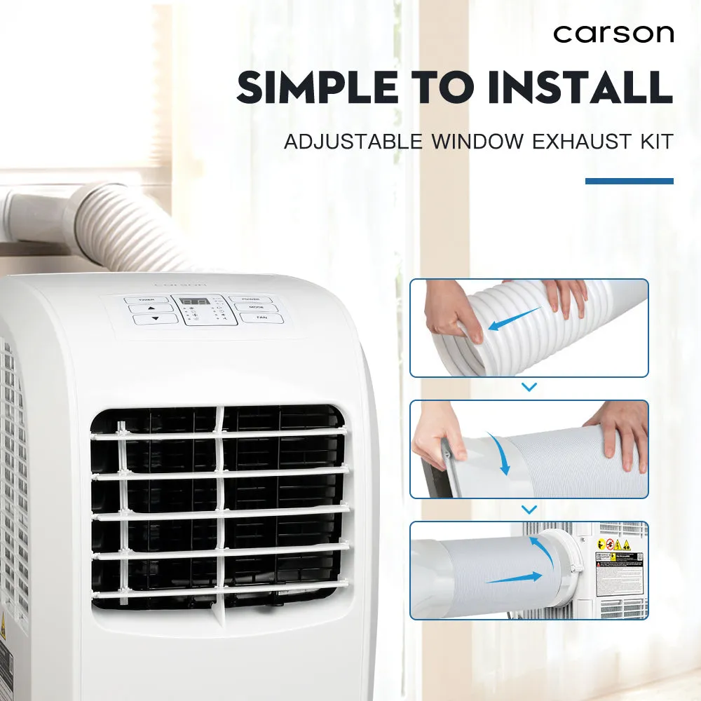 3-in-1 Portable Air Conditioner, Dehumidifier & Fan, 7000 BTU - Carson