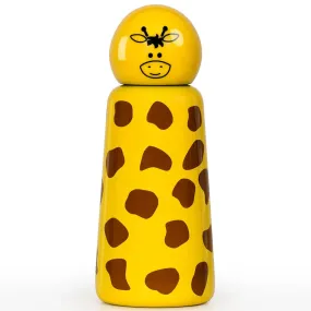 300ml Thermal Flask Giraffe Yellow Brown Stainless Steel