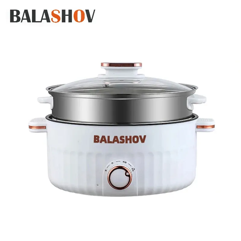 3L 110V Portable Electric Rice Cooker Multifunctional Pan Non-stick Cookware for Kitchen and Home Appliance US Plug