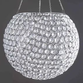 41" Utopia Acrylic Diamond Chandelier Lamp Wedding Centerpiece With 18" Ball