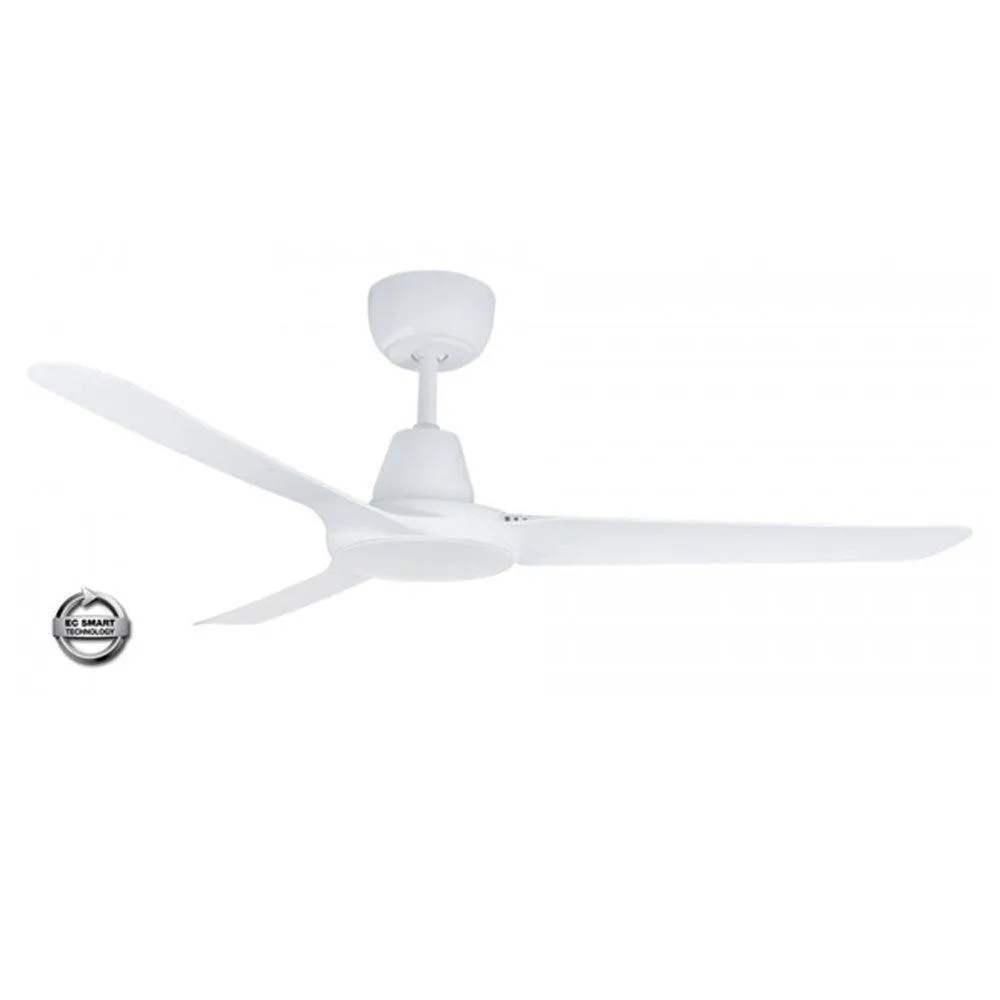 56" Spyda EC Ceiling Fan Matt Black, Satin White SPYEC1423XX Ventair