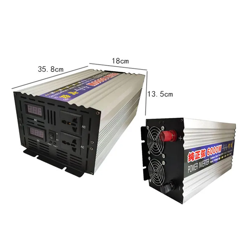 6000W 12/230V Pure Sine wave Inverter