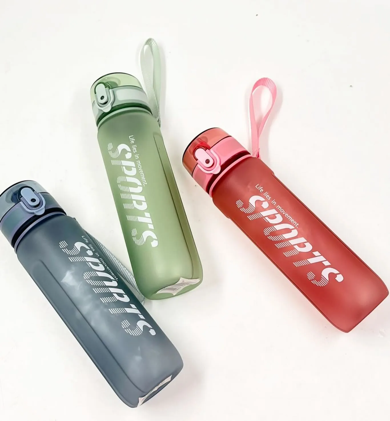 650ML Frosted Water Bottle | Travel Bottle