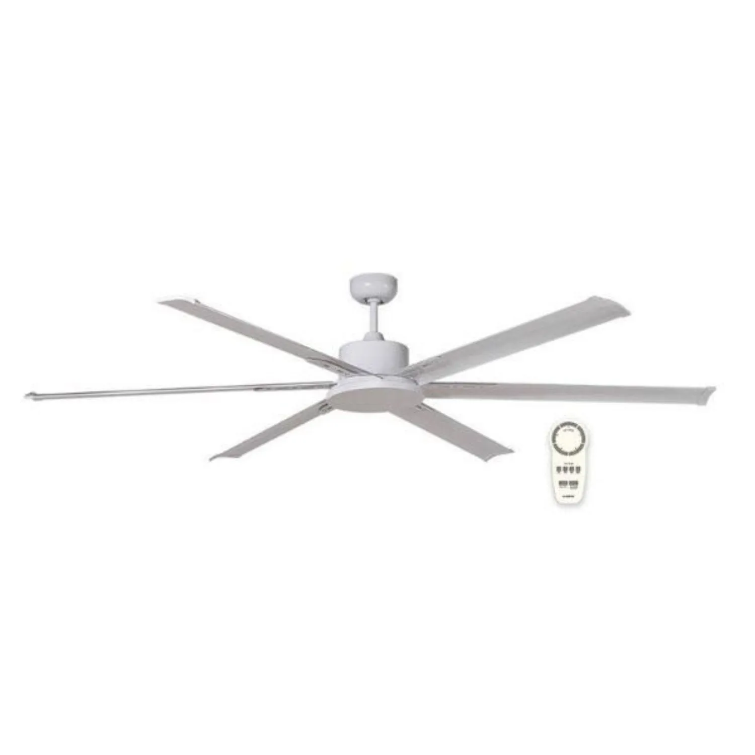 72" Albatross DC Ceiling Fan Matt Black, White, Brushed Nickel MAFMXR   MAF180X Martec Lighting