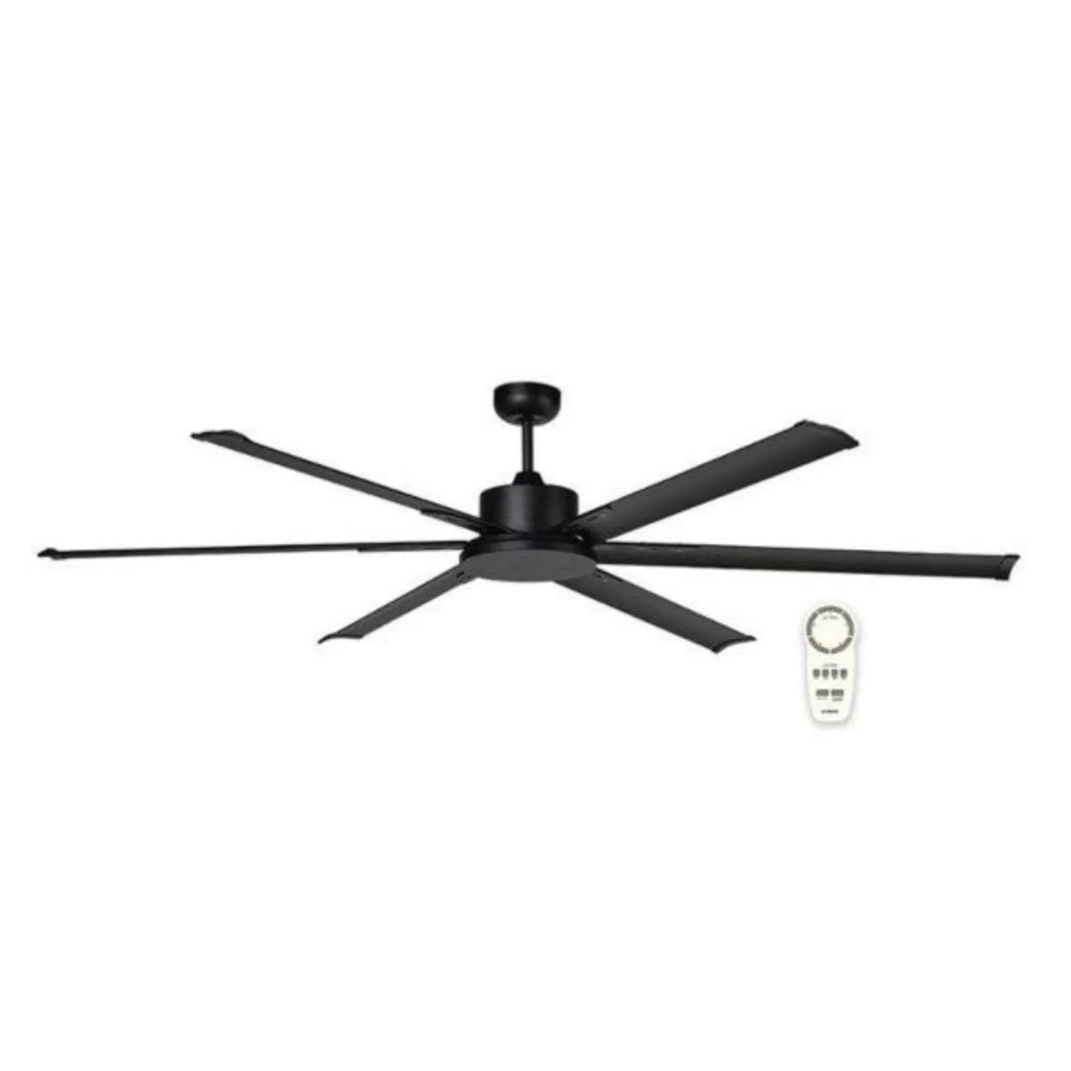 72" Albatross DC Ceiling Fan Matt Black, White, Brushed Nickel MAFMXR   MAF180X Martec Lighting