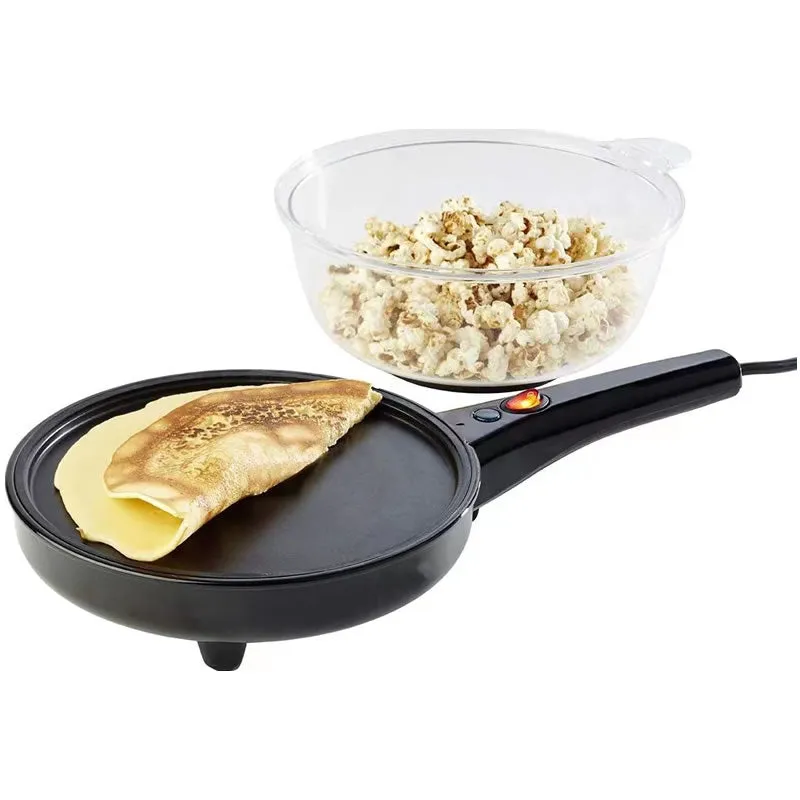 800W 3-In-1 Electric Popcorn, Egg Fryer And Pancake Maker Ja-59