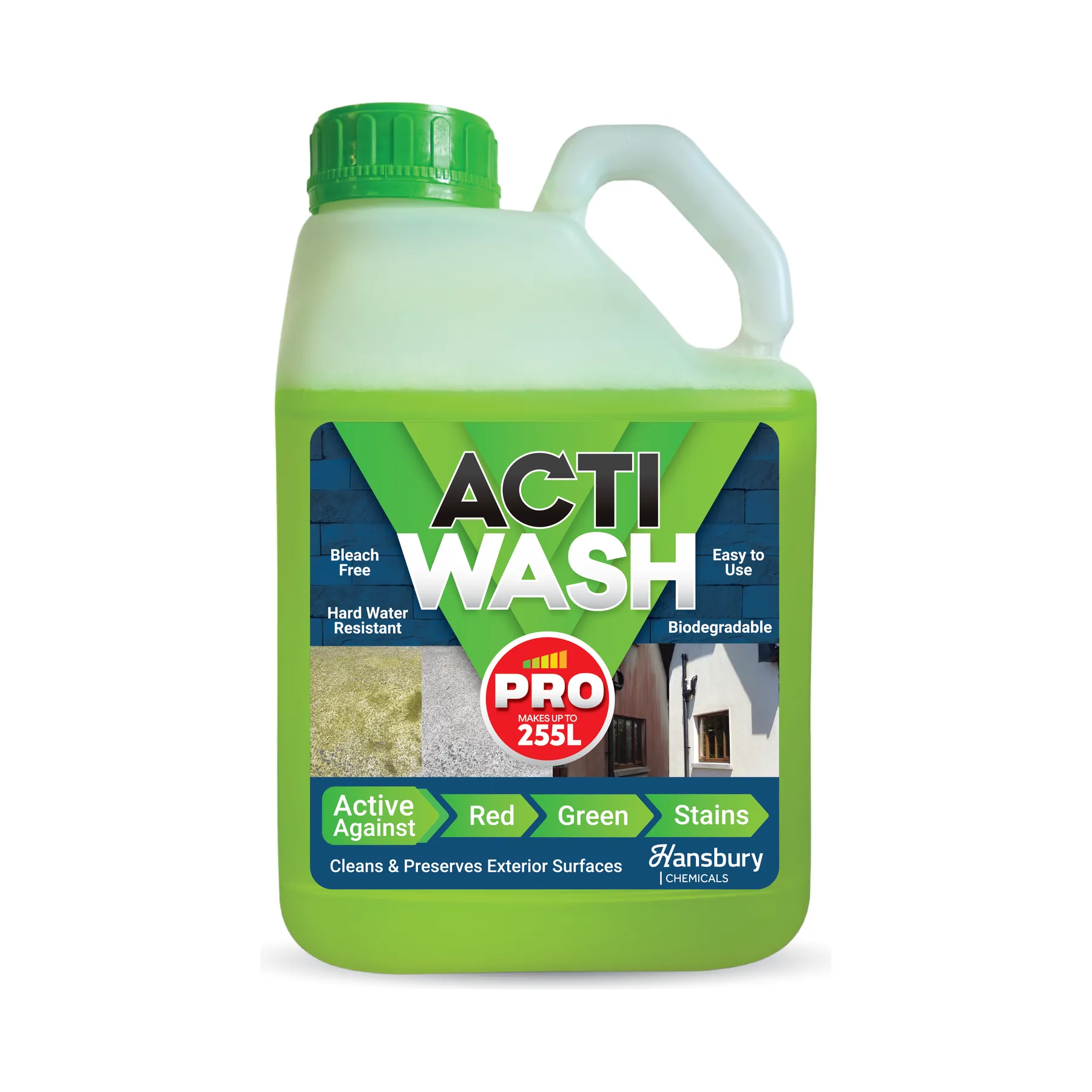 Actiwash Professional: Powerful Outdoor Softwash Biocide - Chlorine Free