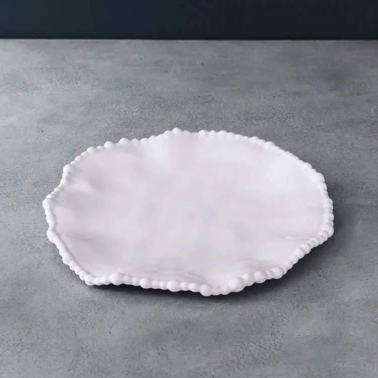 Alegria Salad Plate - White - Set of 4