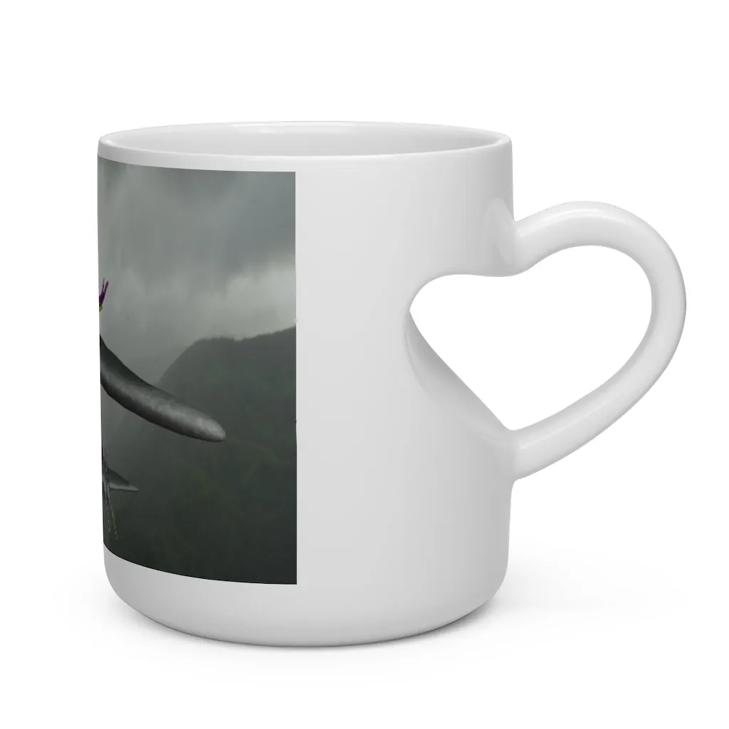 Alpha Creature Heart Shape Mug