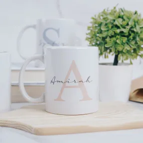 Alphabet Mug Edition with Personalization