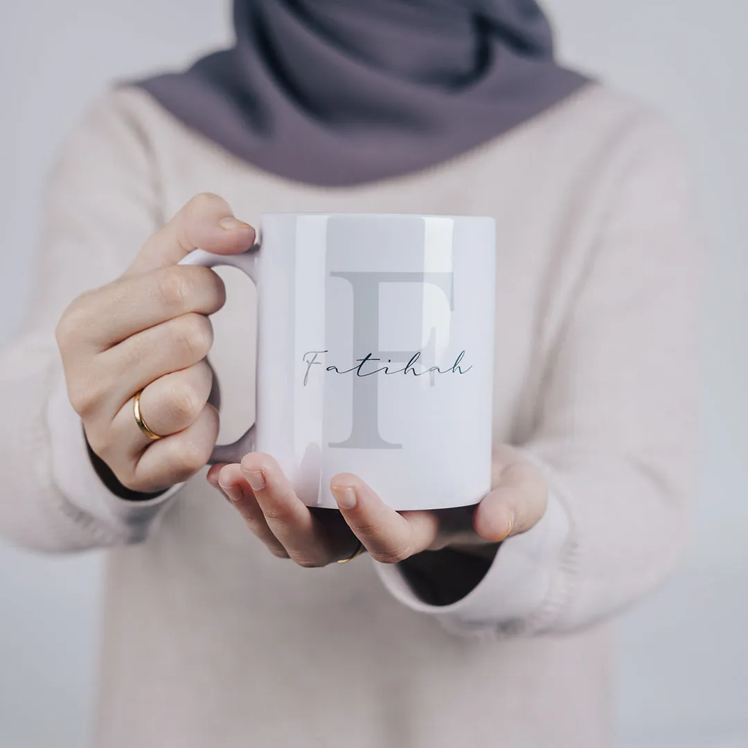 Alphabet Mug Edition with Personalization