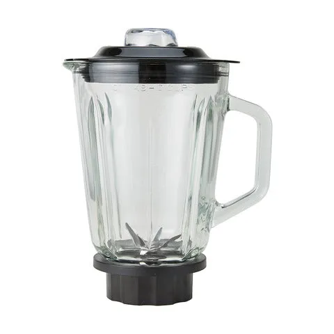 Anko 1.5L Stainless Steel Blender - Glass Jug