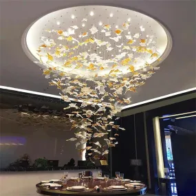 Autumn Leaves Chandelier