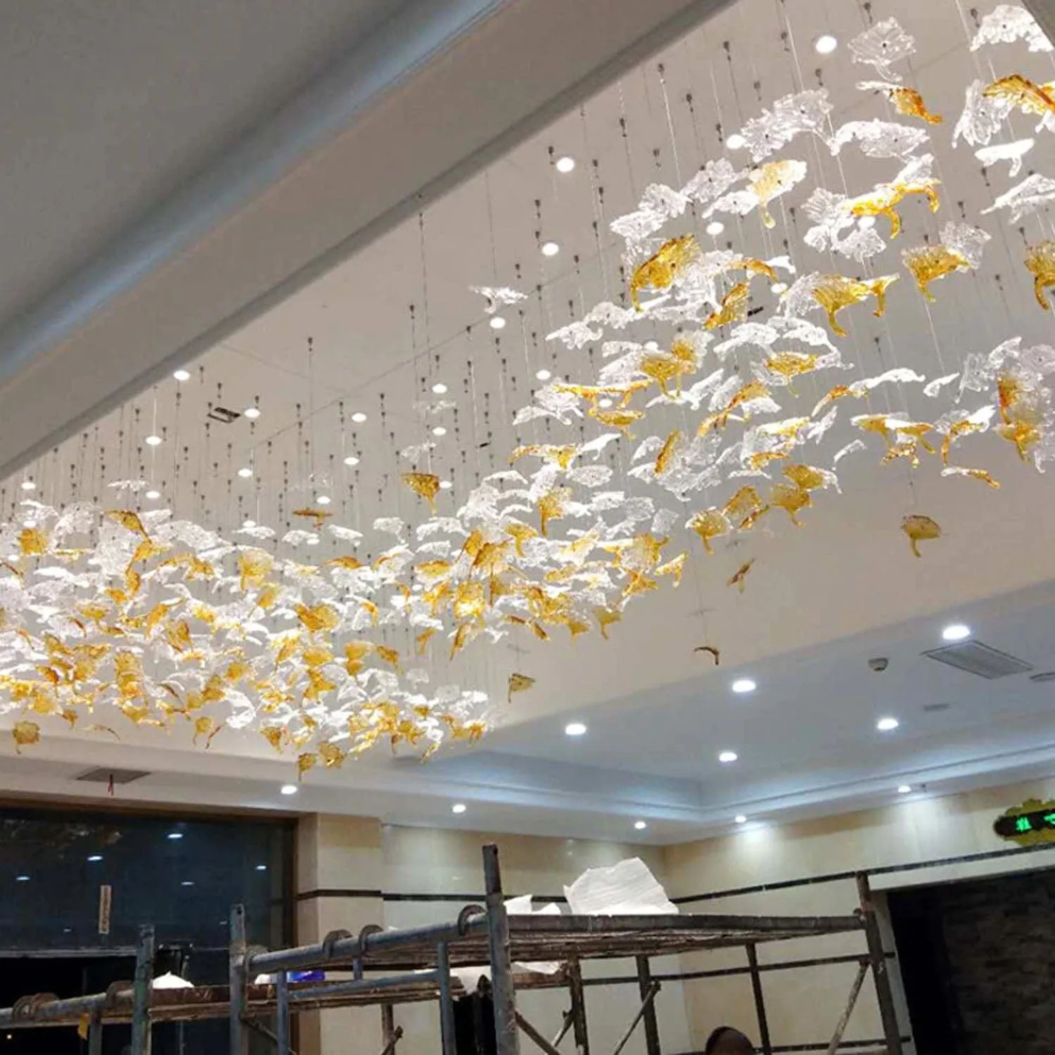 Autumn Leaves Chandelier