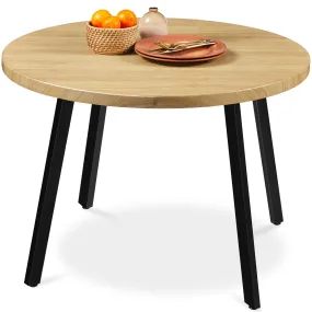 Best Choice Products Round Dining Table w/Steel Legs