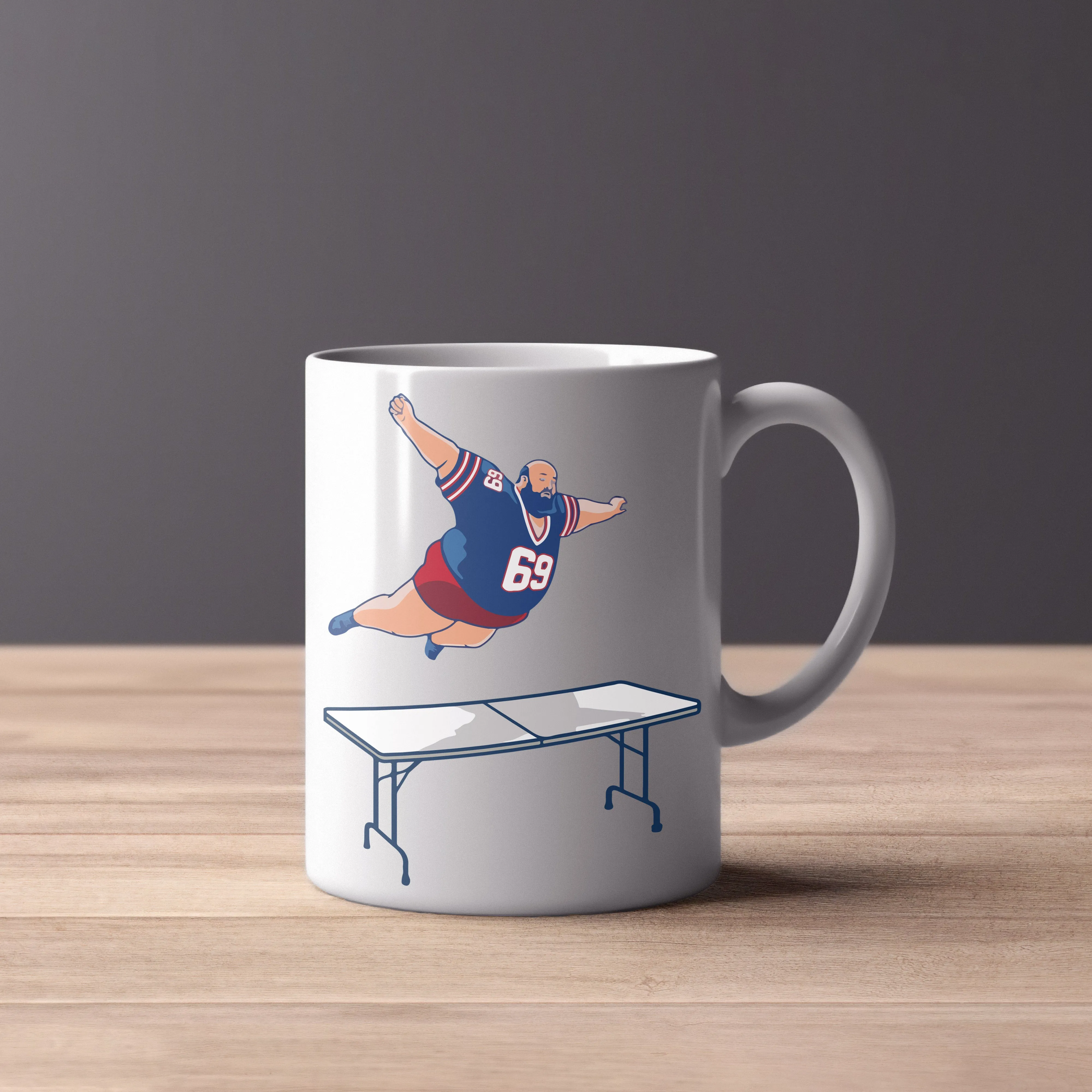 Bills Mafia Buffalo Bills Superfan Break the Table Funny Mug Football Fans's Mug