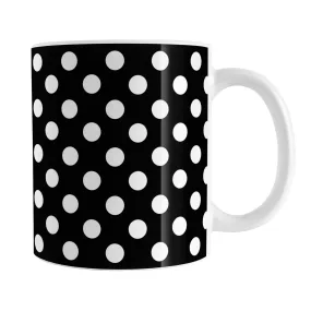 Black Polka Dot Mug