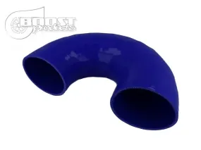 BOOST Products Silicone Elbow 180 Degrees, 28mm (1-1/8") ID, Blue