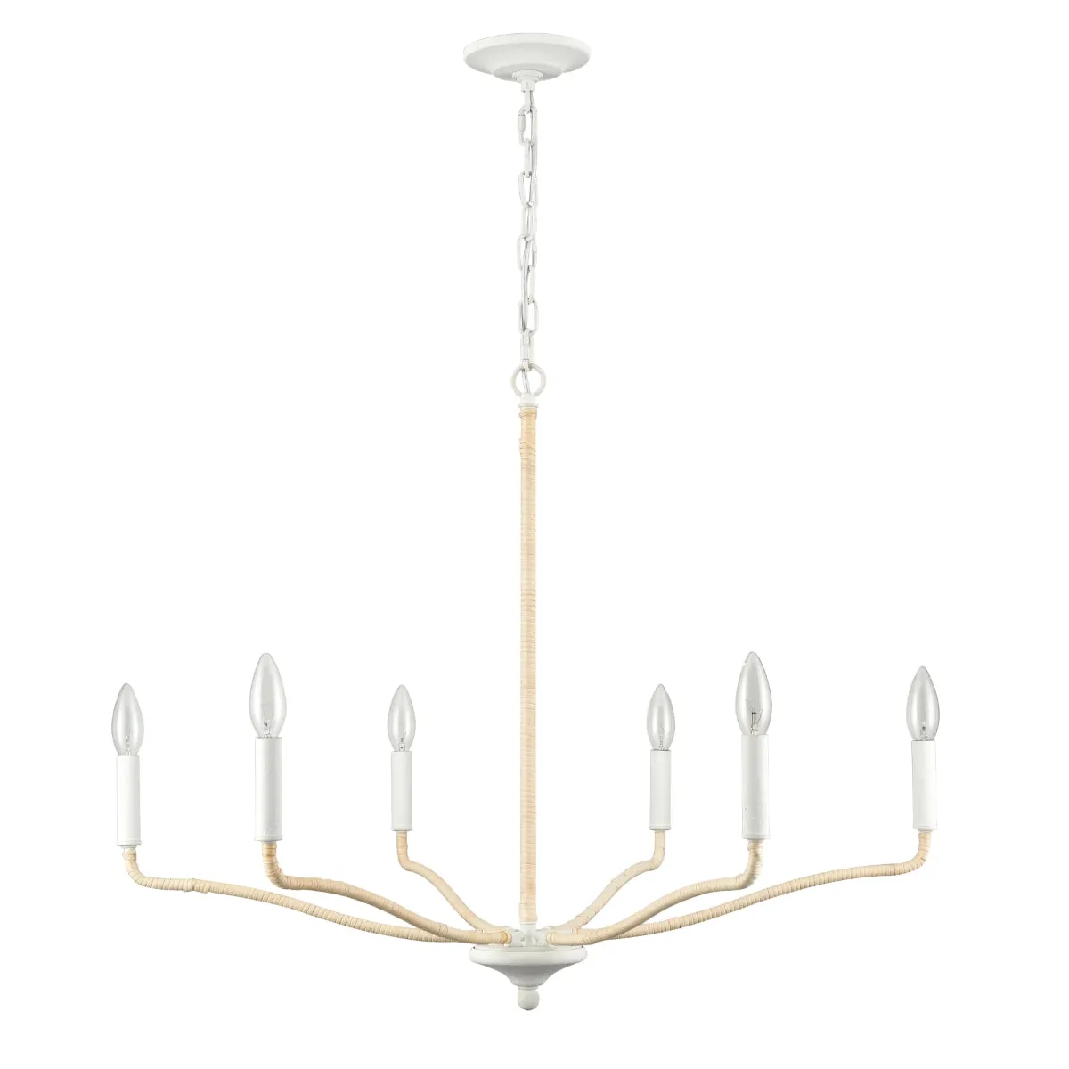 BREEZEWAY 31'' HIGH 6-LIGHT CHANDELIER