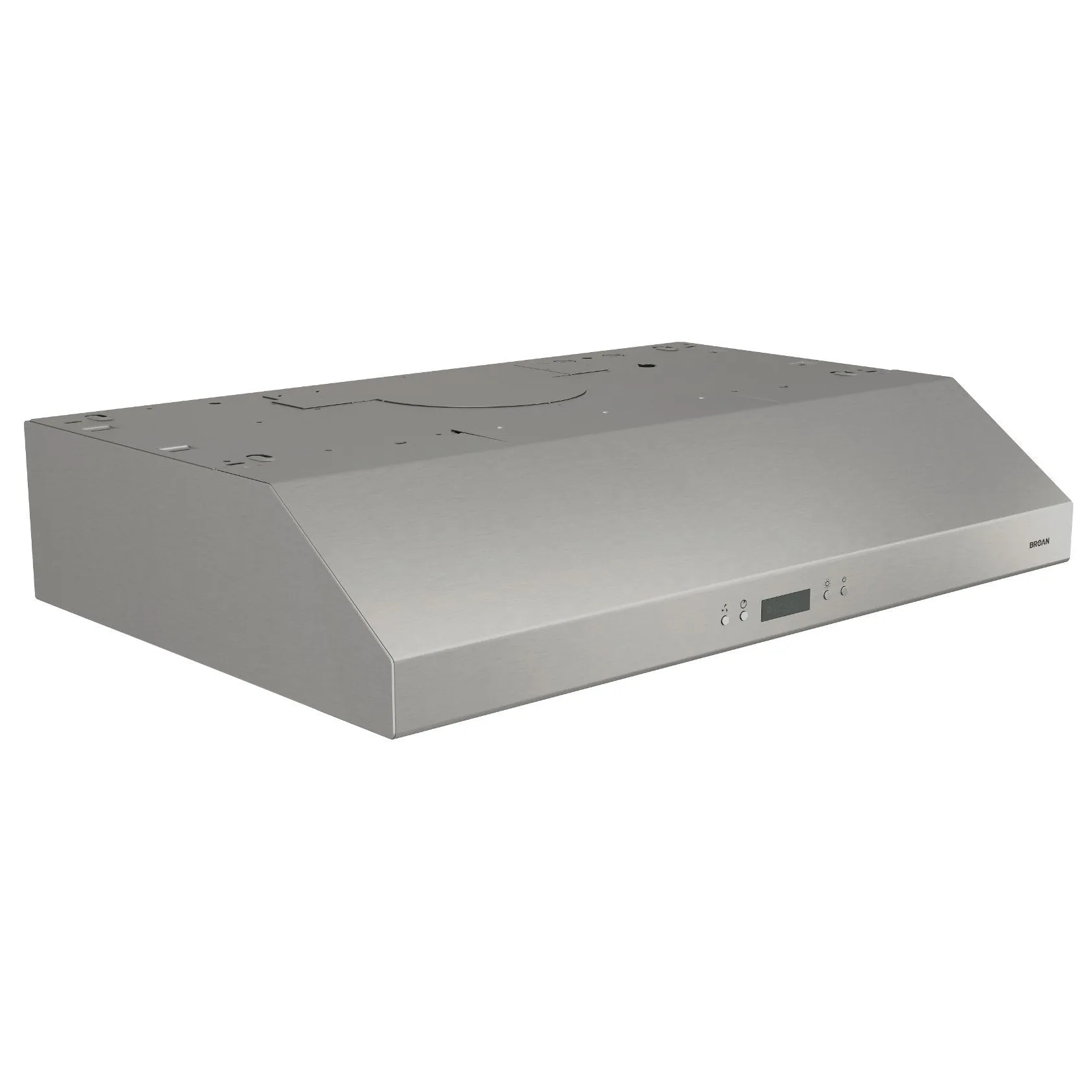 Broan Nutone BCDJ142SS Glacier 42" Convertible Under-Cabinet Range Hood with Heat Sentry, 400 CFM, Stainless Steel