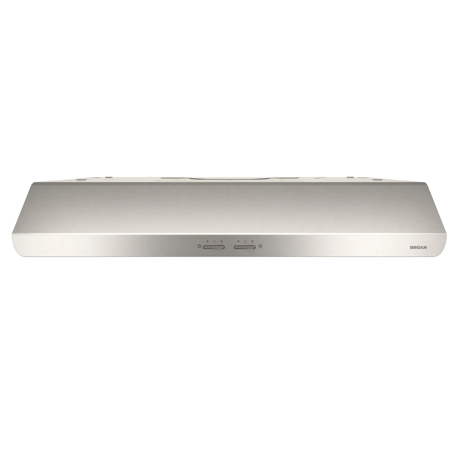 Broan Nutone BKSH130SS Sahale BKSH1-Series 30" Under Cabinet 300 Max Blower CFM 5.0 Sones Stainless Steel Range Hood