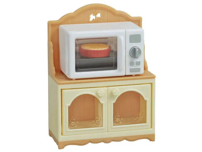 Calico Critters Microwave Cabinet