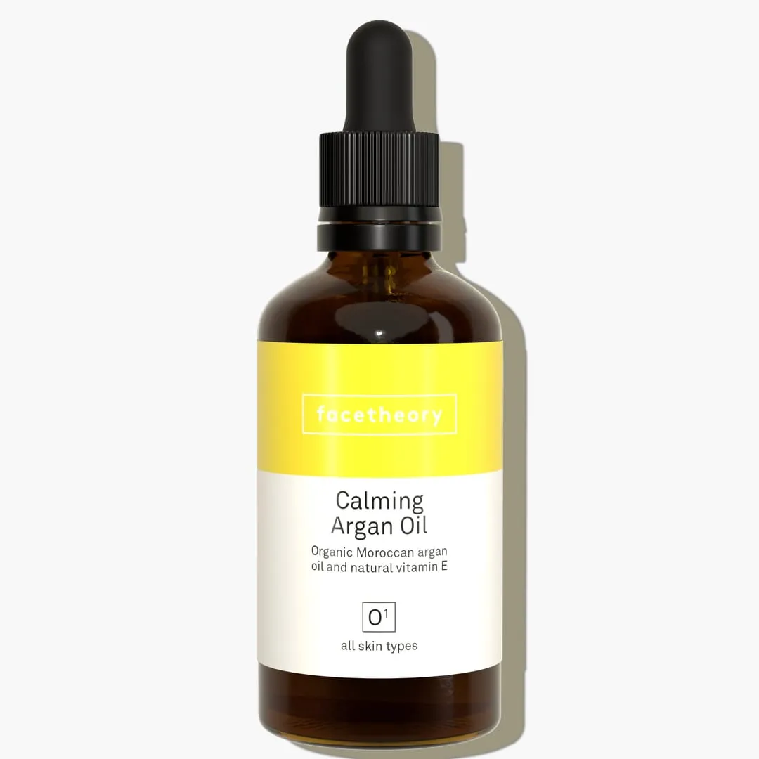 Calming Argan Oil O1 with Organic Moroccan Argan Oil and Natural Vitamin E