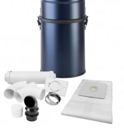 CanaVac ACAN790 with 2X HideAHose (RapidFlex) Kits Includes Install Kit and Attachments