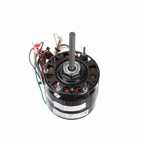 Century Direct Drive Motor, 1075 RPM, 1/4 1/5 1/6 HP, 115 V, 42 Frame, Open Air Over