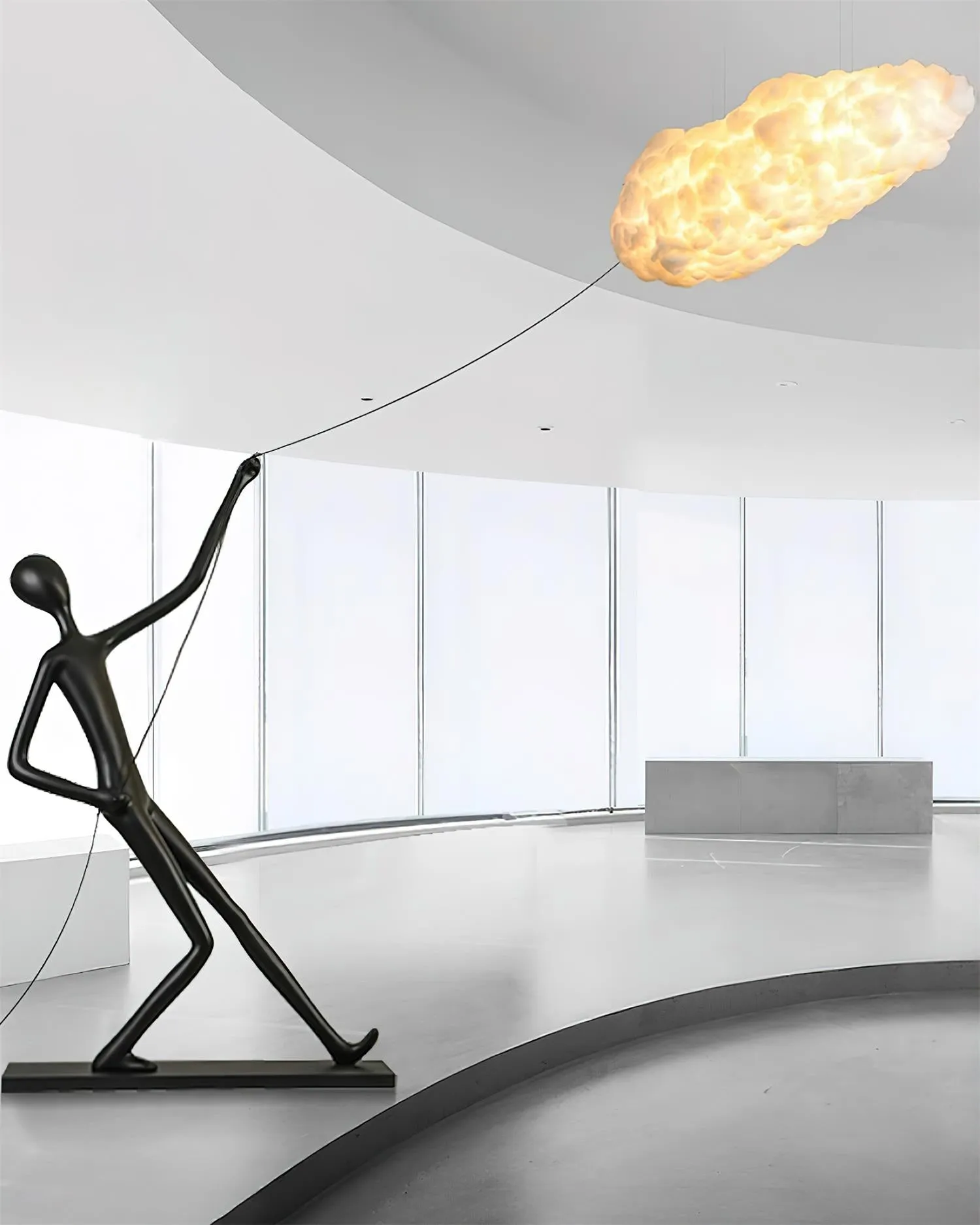 Chasing Clouds Floor Lamp