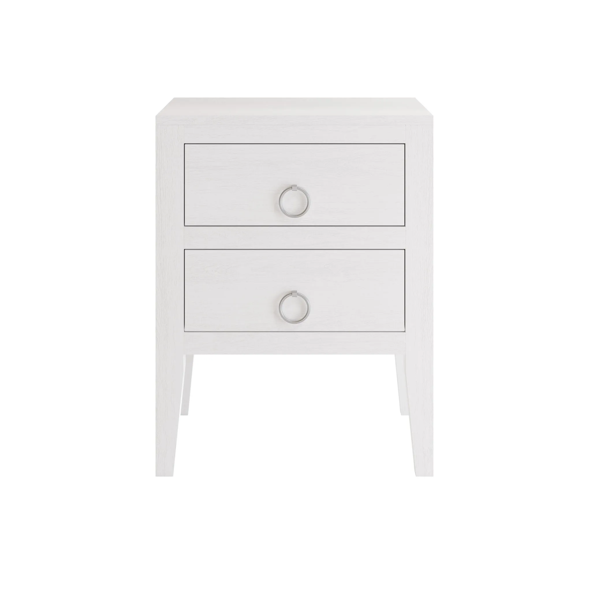 Cheriton Solid Oak Bedside Cabinet with Round Handles