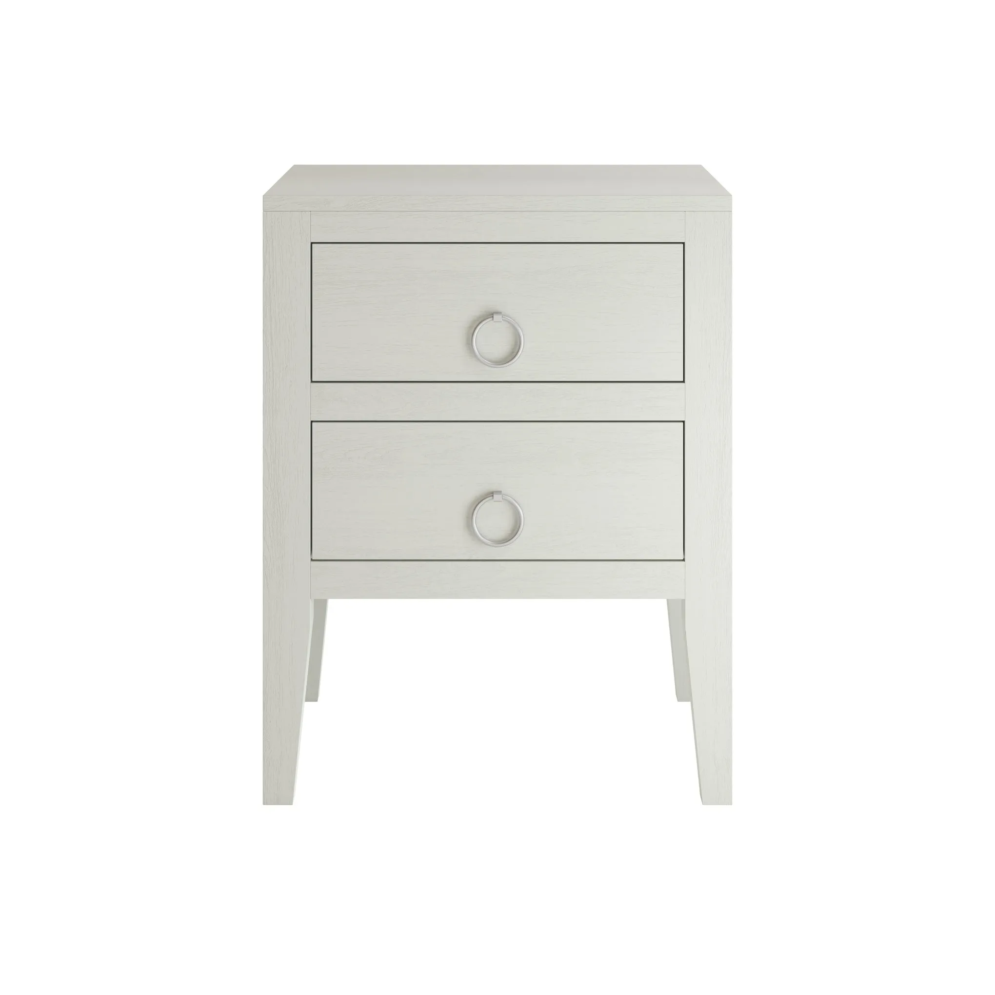 Cheriton Solid Oak Bedside Cabinet with Round Handles