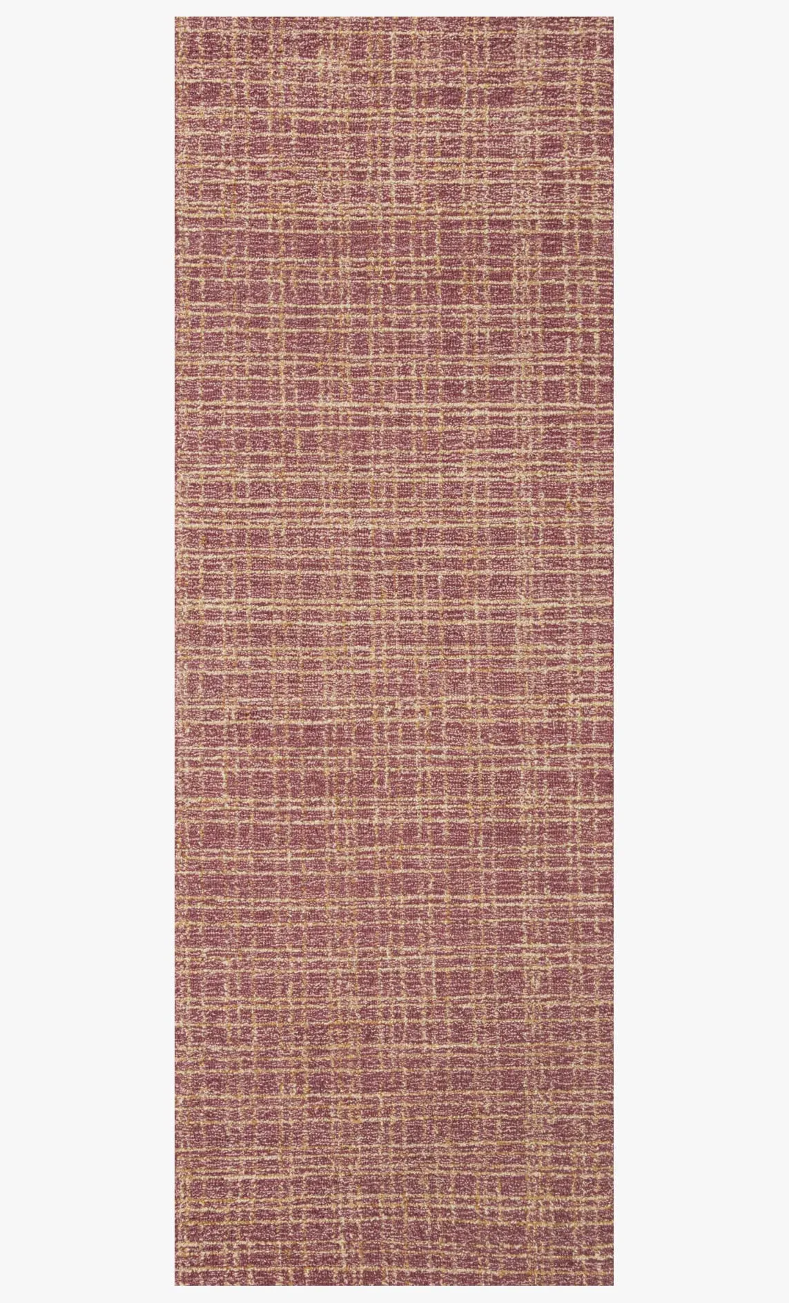 Chris Loves Julia x Loloi Polly Collection - Contemporary Hand Tufted Rug in Berry & Natural (POL-03)