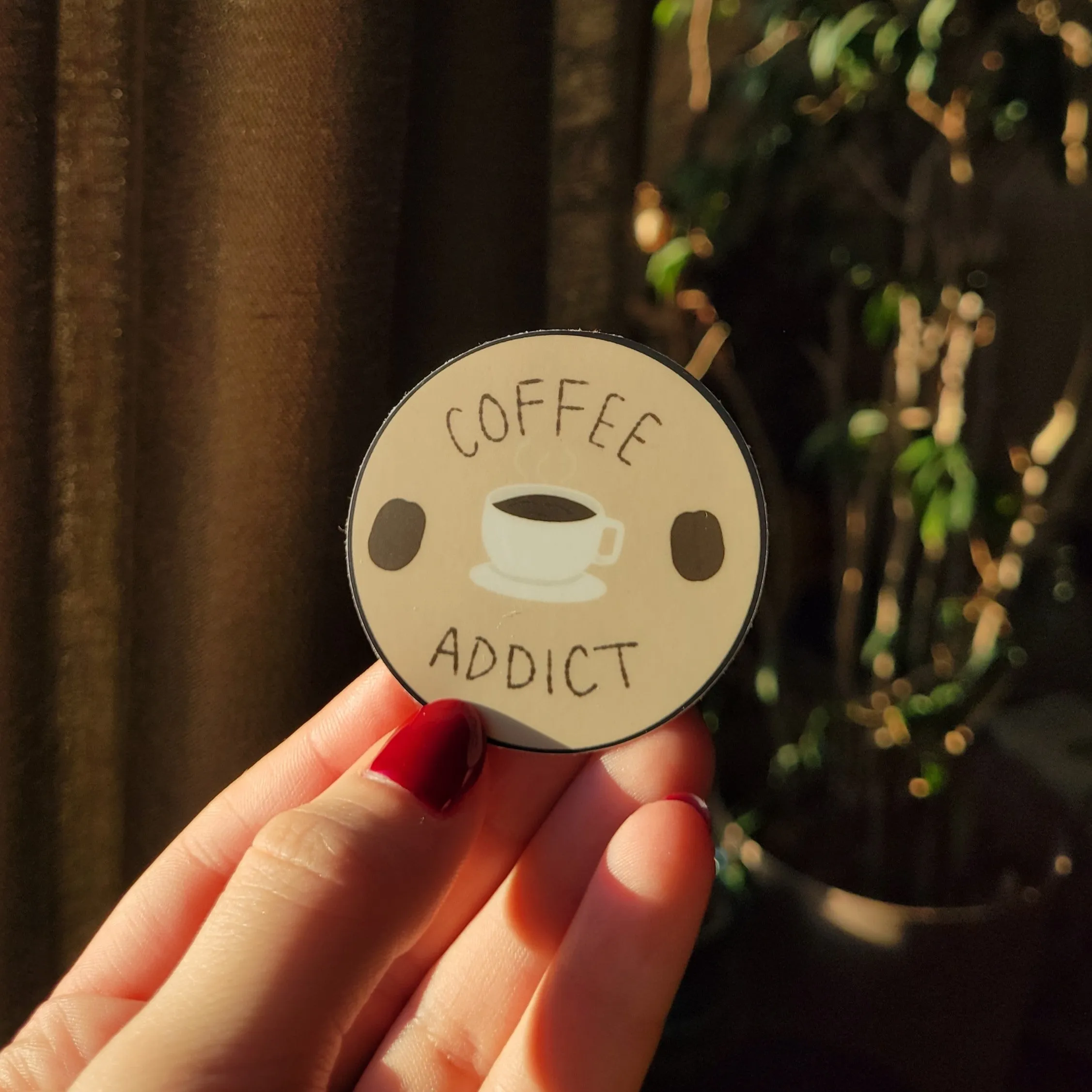 Coffee Addict Sticker