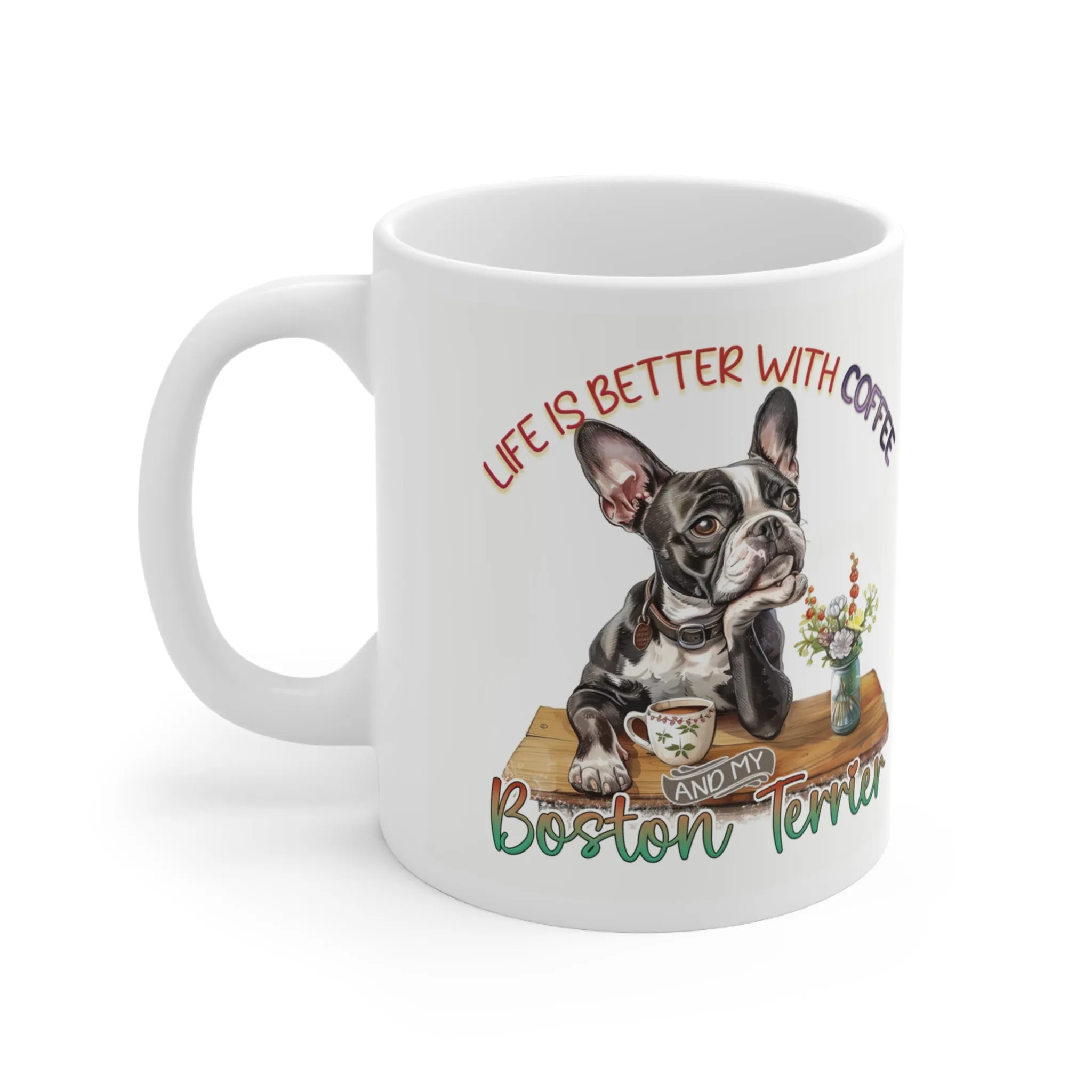 Coffee Mug, 11oz - Boston Terrier