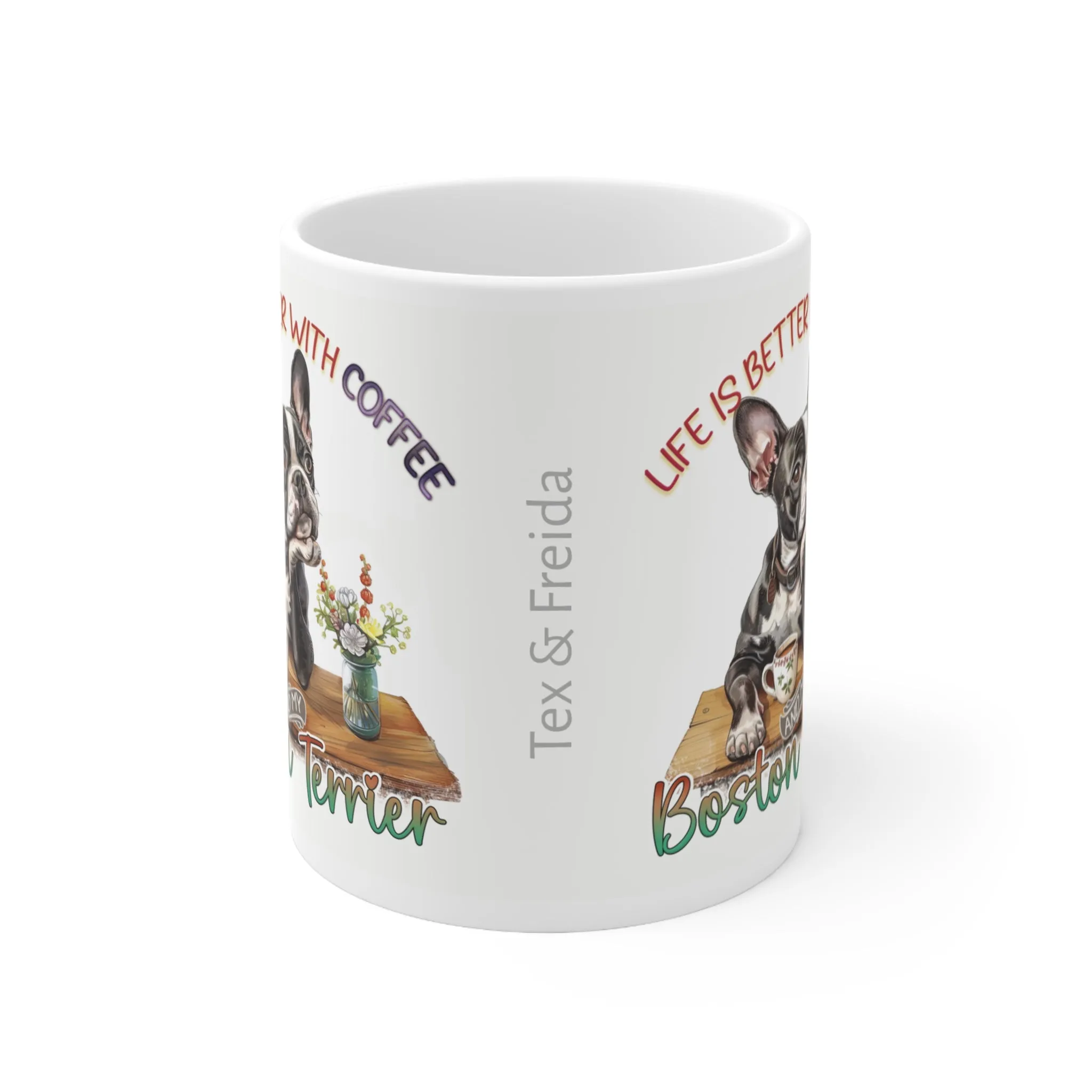 Coffee Mug, 11oz - Boston Terrier