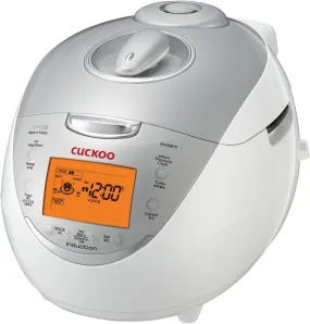 Cuckoo Pressure Rice Cooker IH, 6-Cup (Uncooked)