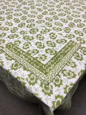 Daffodil Green Table Cloth