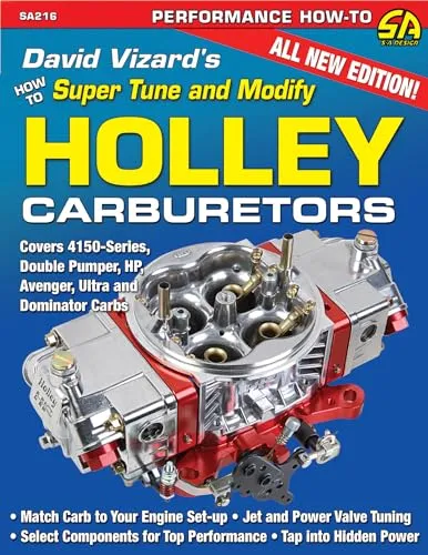 David Vizard'S How To Super Tune And Modify Holley Carburetors (Performance How-To)