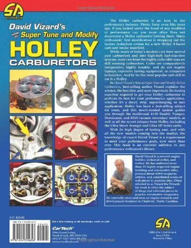 David Vizard'S How To Super Tune And Modify Holley Carburetors (Performance How-To)