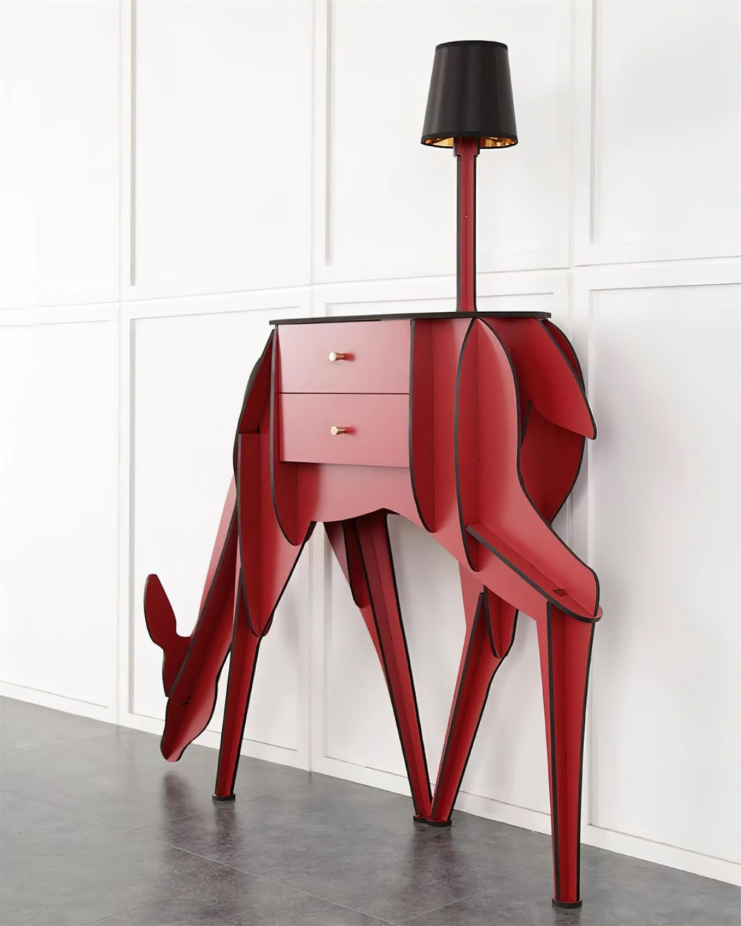 Deer Art Floor Lamp