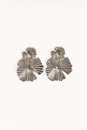 Delia Earrings - Silver