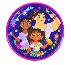 Disney Encanto 9in Plates - 8 Plates/Pack or 96 Plates/Case