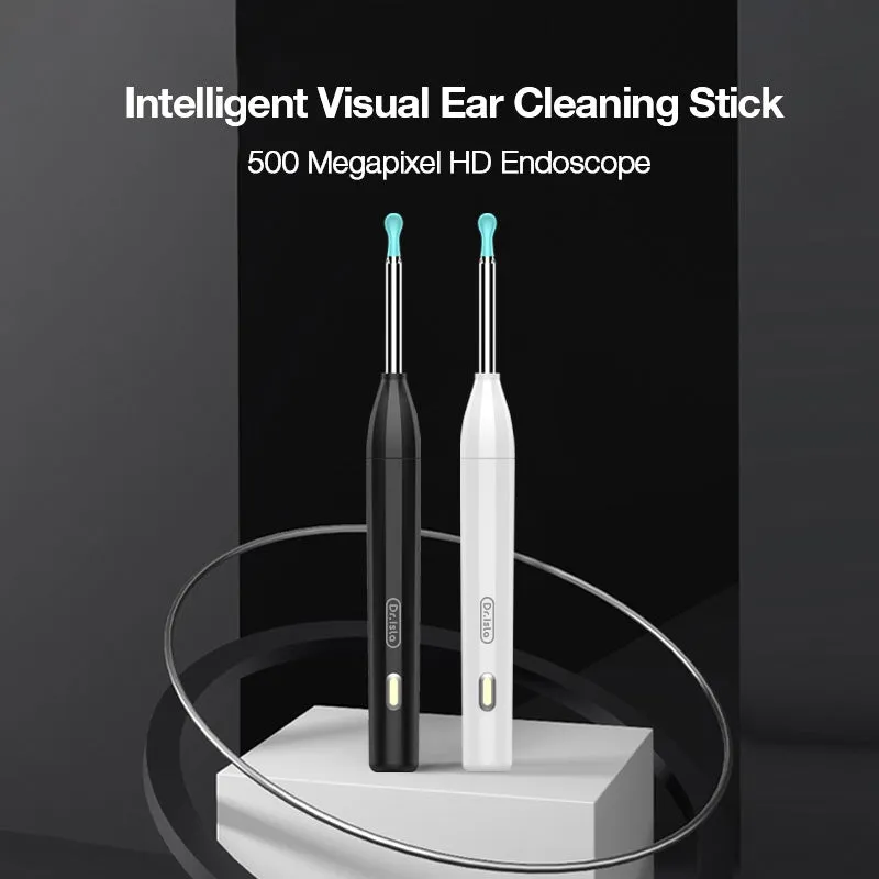 Dr. Isla Intelligent Ear Pick with Camera Wireless WiFi Visual Ear Scoop Wax Cleaner Tool for Baby Adult