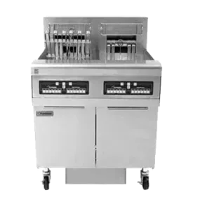 ELECTRIC FULL POT FRYER WITH BUILT IN FILTRATION & TWIN BASKET FRYER FOR EACH POT